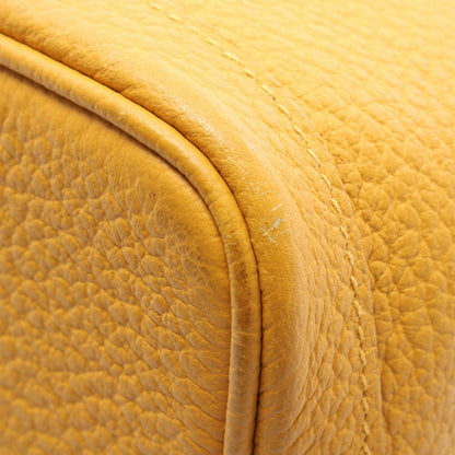 Hermes Tote Garden Party TPM Joan Ambre Leather — view 7