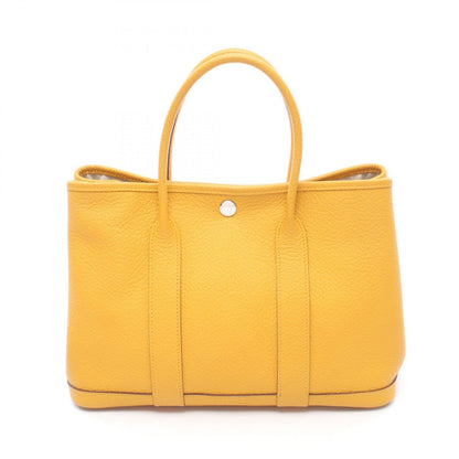 Hermes Tote Garden Party TPM Joan Ambre Leather