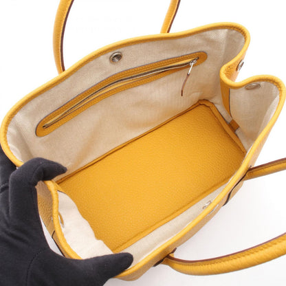Hermes Tote Garden Party TPM Joan Ambre Leather — view 3