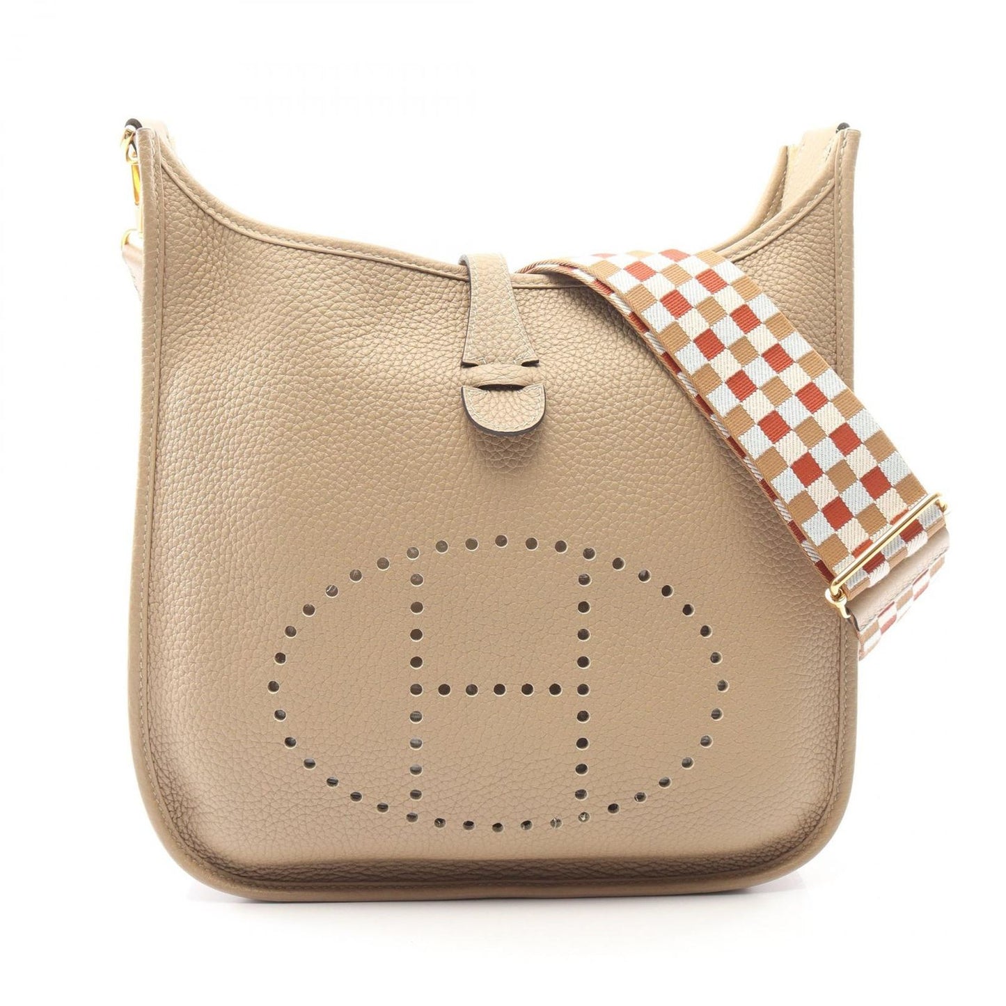 Hermes Shoulder Bag Evelyne 3 Trois PM Trench Leather