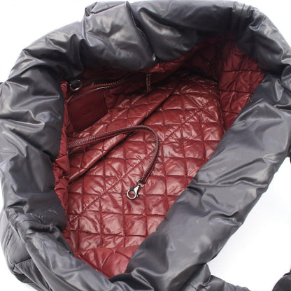 Chanel Tote Coco Cocoon MM Reversible Black Nylon Leather — view 3