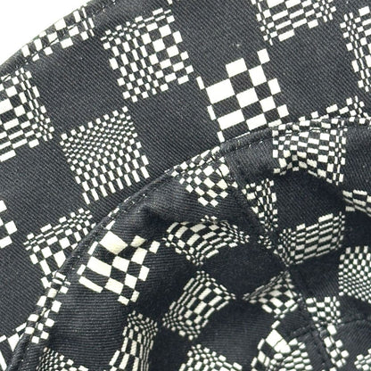 Louis Vuitton Hat Bonnet Disted Damier Cotton Black — view 8