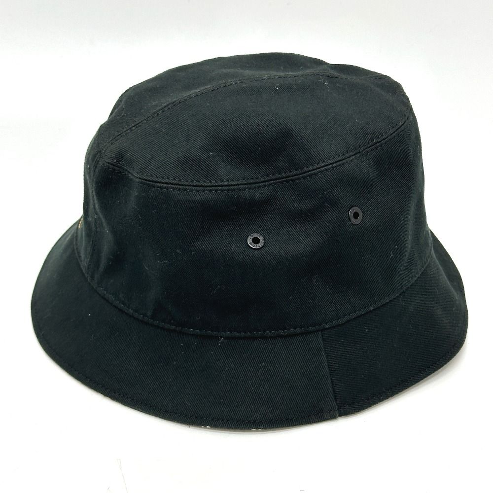 Louis Vuitton Hat Bonnet Disted Damier Cotton Black — view 2