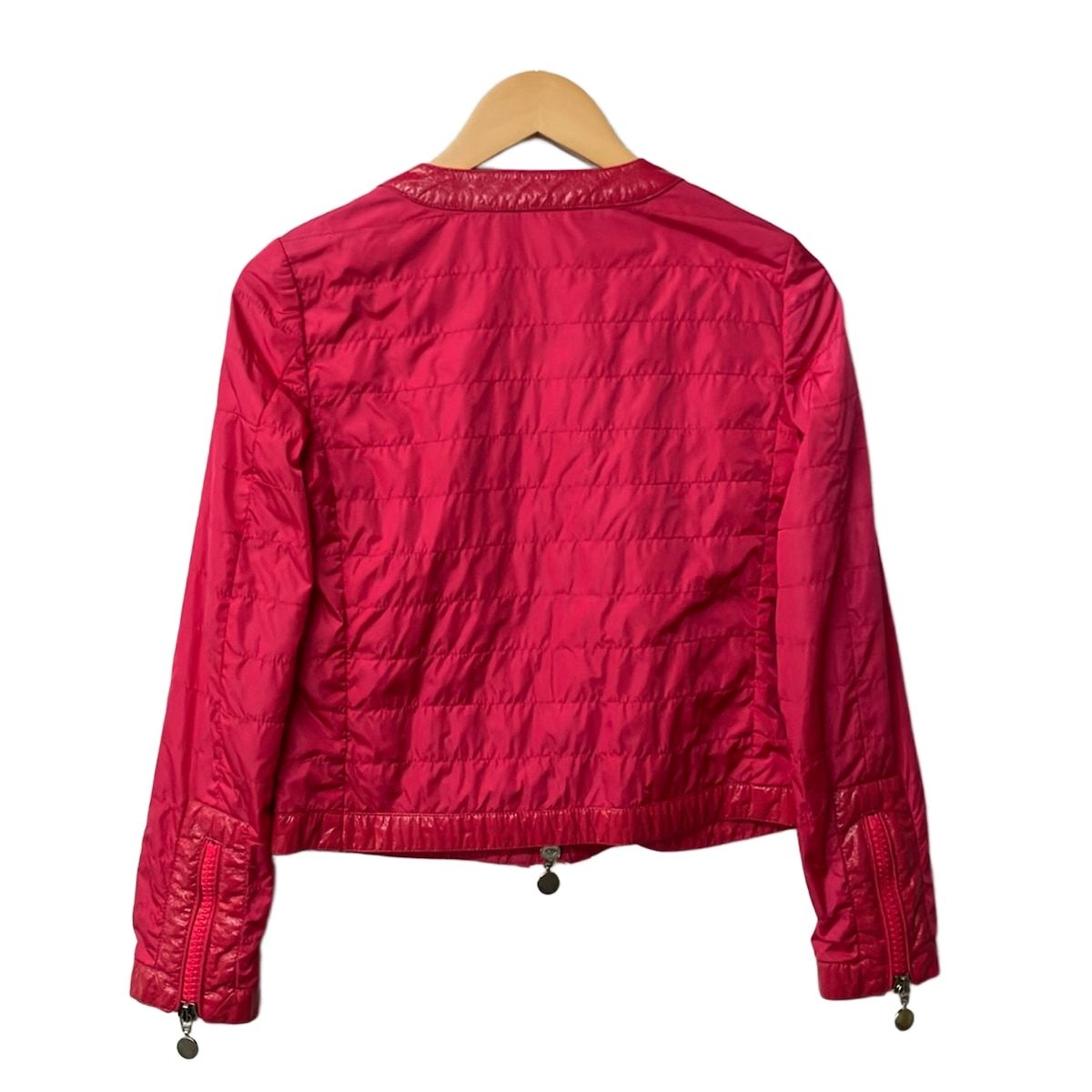 Moncler Jacket 0 XS Marfisa Pink Long Sleeve Zip Up Spring Autumn — view 2