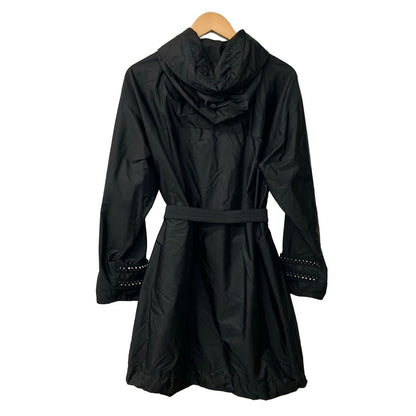 Moncler Coat Prasin Black Long Sleeve Studs Autumn Spring — view 2