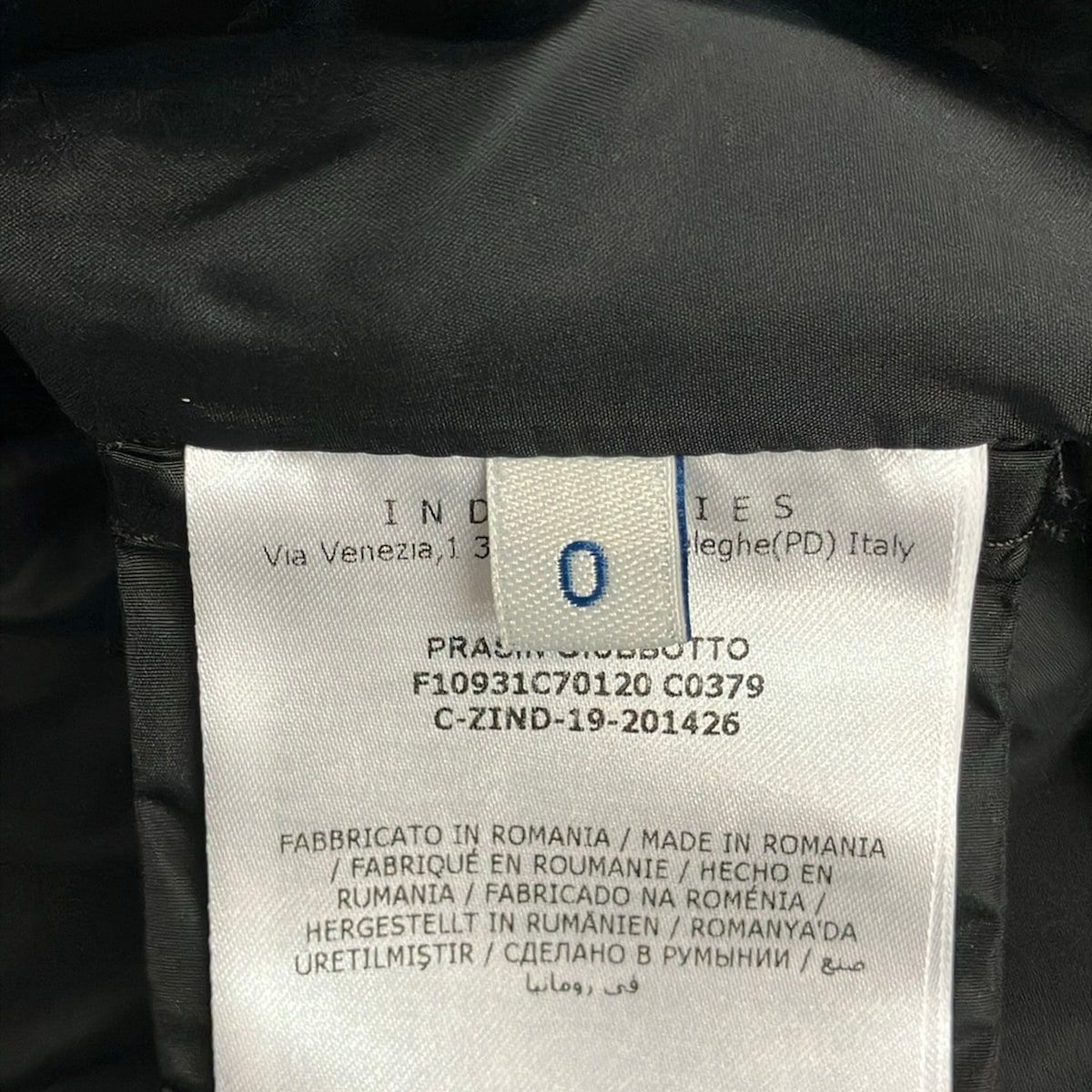 Moncler Coat Prasin Black Long Sleeve Studs Autumn Spring — view 6