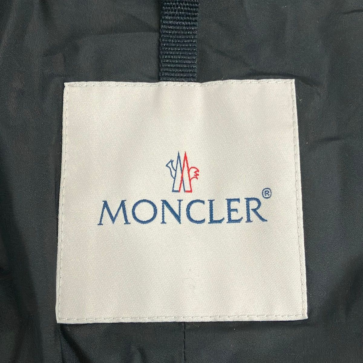 Moncler Coat Prasin Black Long Sleeve Studs Autumn Spring — view 3