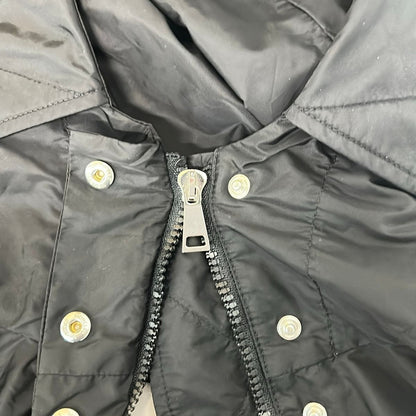 Moncler Coat Prasin Black Long Sleeve Studs Autumn Spring — view 8