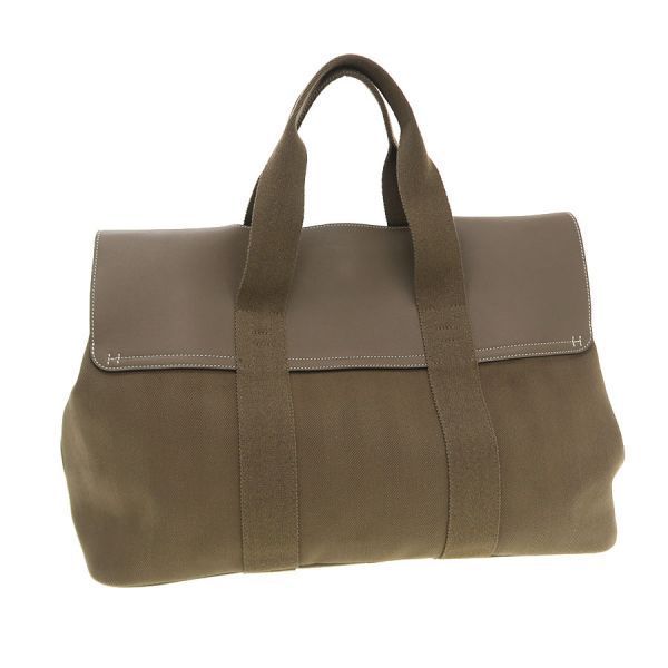 Hermes Valparaiso MM Totes Brown — view 3