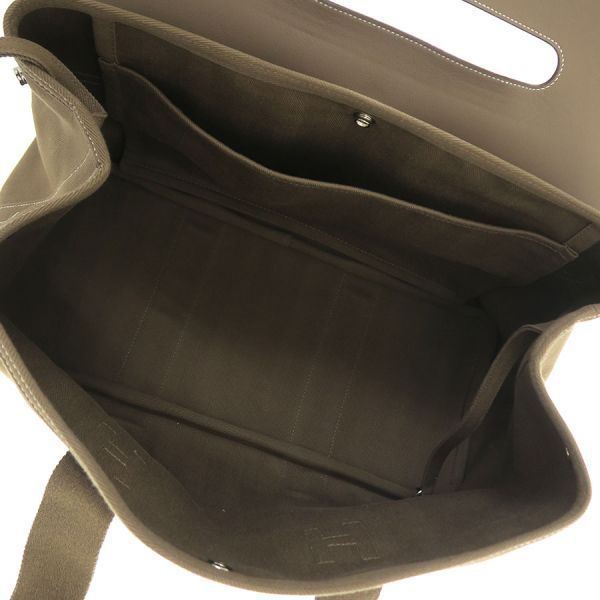 Hermes Valparaiso MM Totes Brown — view 2