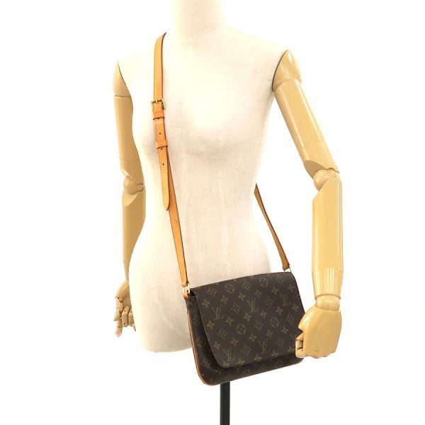 Louis Vuitton Monogram Musette Tango Long Strap Messenger Bag — view 9