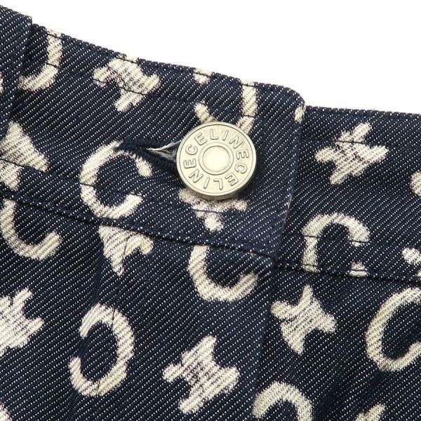 Celine Macadam Skirt Navy — view 3