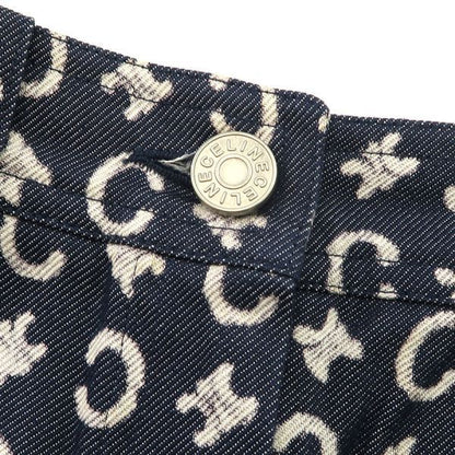 Celine Macadam Skirt Navy — view 3