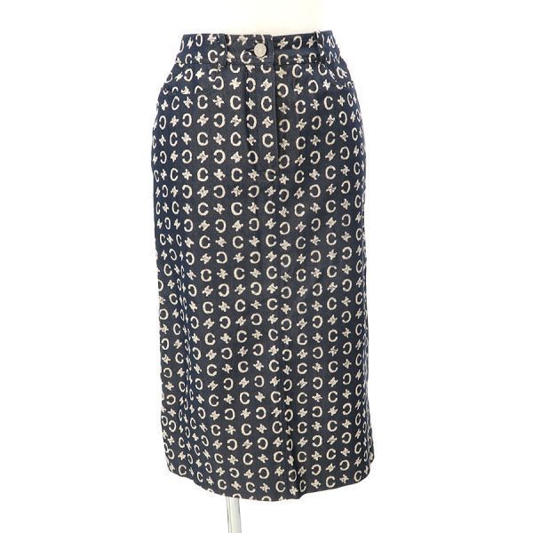 Celine Macadam Skirt Navy