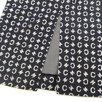 Celine Macadam Skirt Navy — view 5