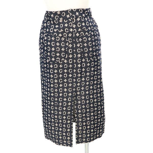 Celine Macadam Skirt Navy — view 2