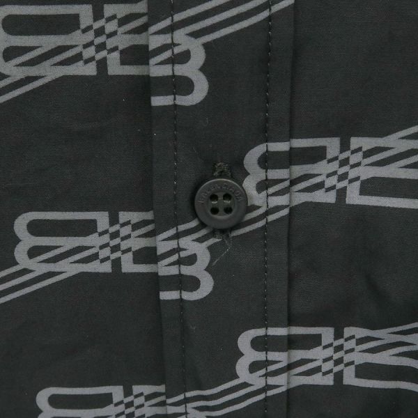 Balenciaga Shirt Dress Black — view 4