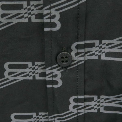 Balenciaga Shirt Dress Black — view 4