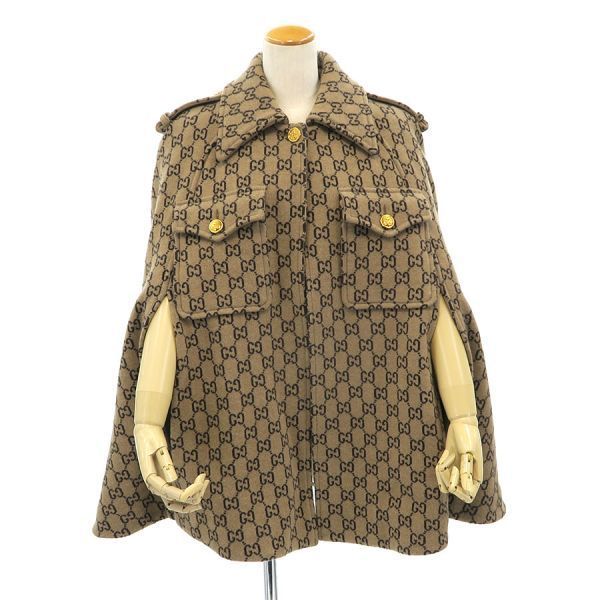Gucci Poncho Cape & Ponchos Brown