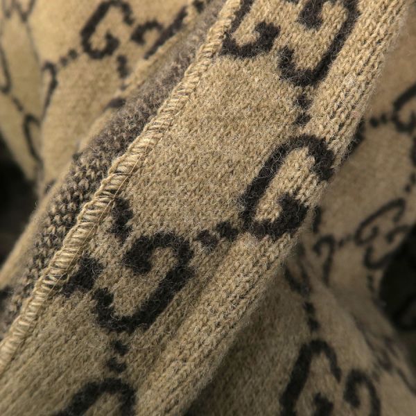 Gucci Poncho Cape & Ponchos Brown — view 7