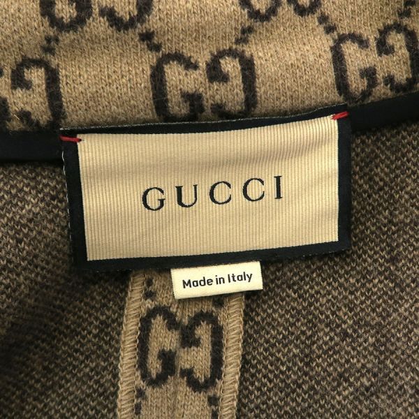 Gucci Poncho Cape & Ponchos Brown — view 8