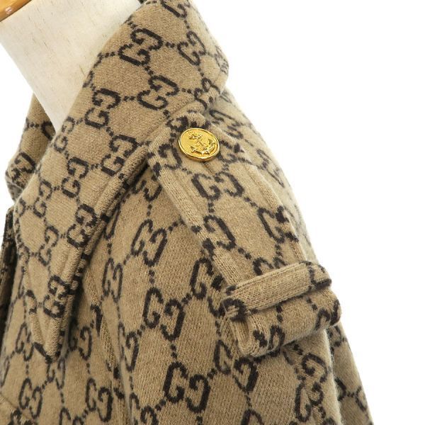Gucci Poncho Cape & Ponchos Brown — view 5