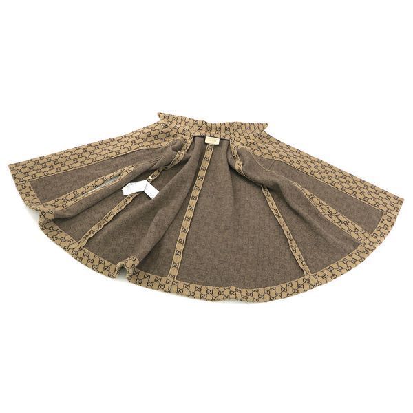 Gucci Poncho Cape & Ponchos Brown — view 4