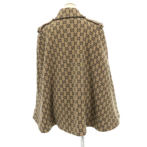 Gucci Poncho Cape & Ponchos Brown — view 2