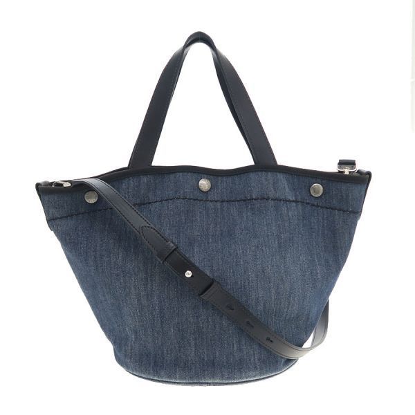 Prada Denim 2-Way Tote — view 3