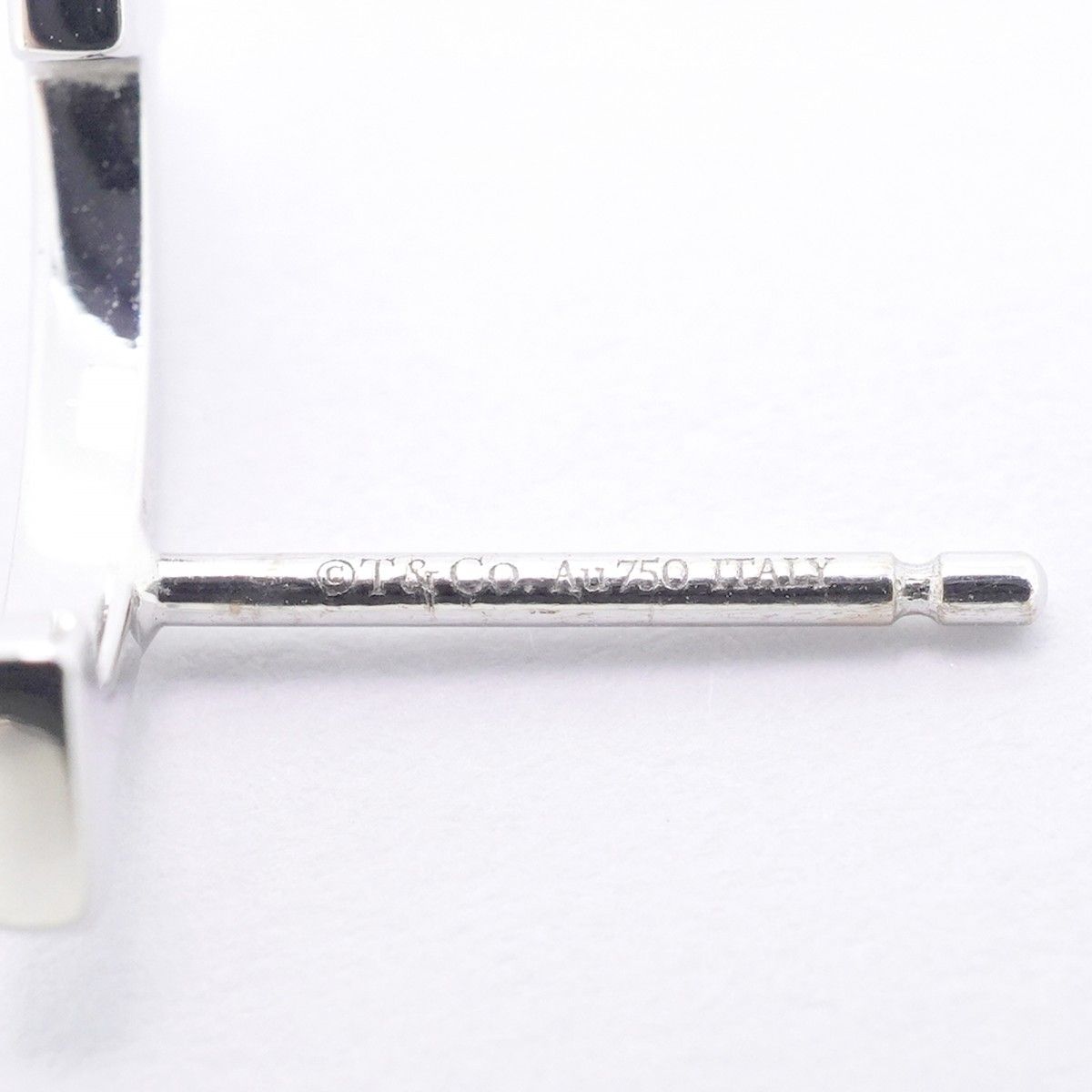 Tiffany & Co Earrings T Smile 18k White Gold — view 4