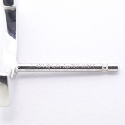 Tiffany & Co Earrings T Smile 18k White Gold — view 4