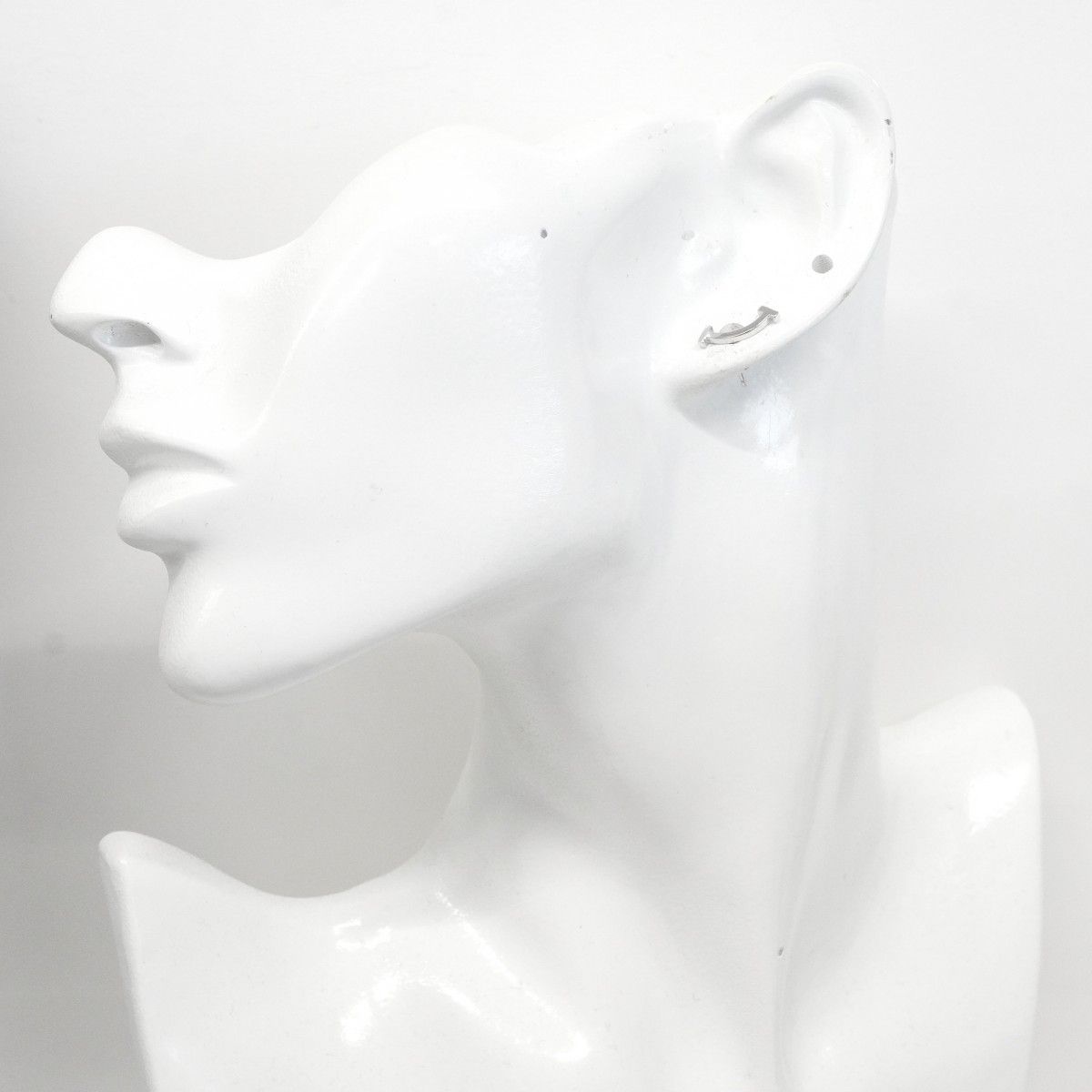 Tiffany & Co Earrings T Smile 18k White Gold — view 6