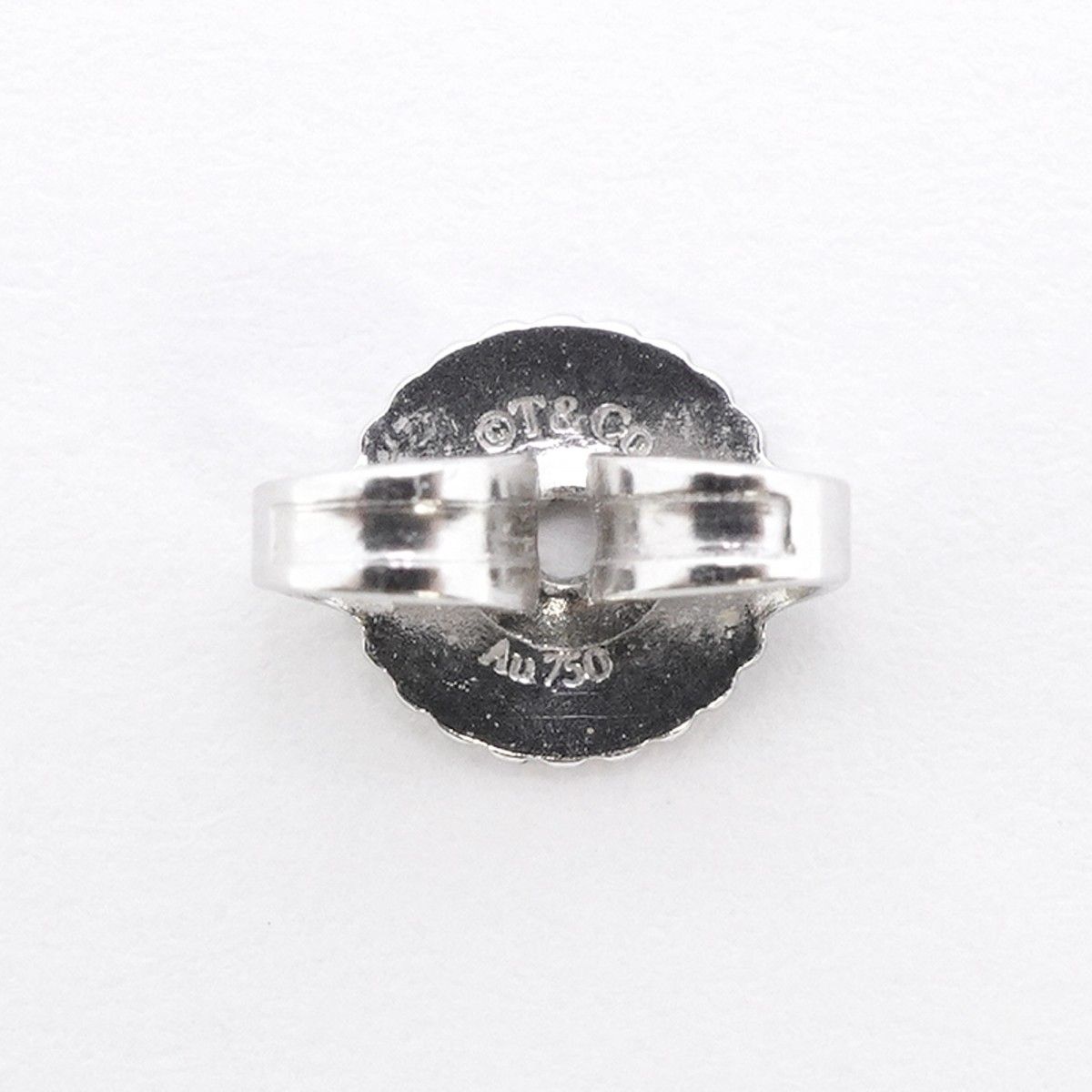 Tiffany & Co Earrings T Smile 18k White Gold — view 5