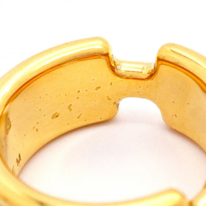 Hermes Ring Olympe PM Gold Plated Leather Black — view 7