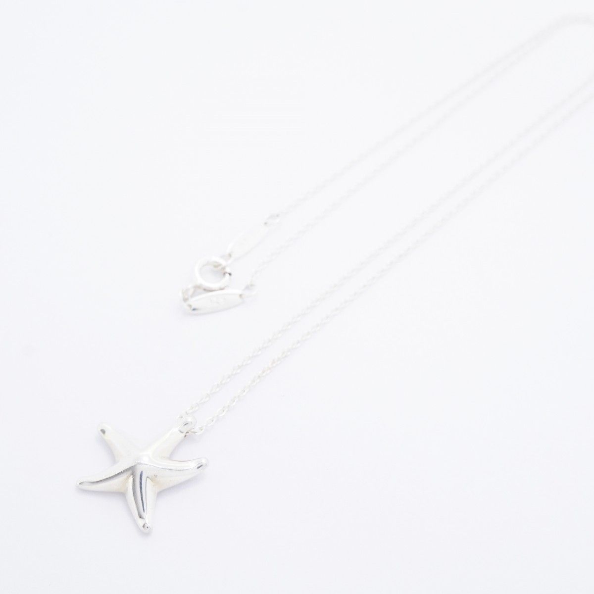 Tiffany & Co Necklace Star Fish 925 Sterling Silver — view 3
