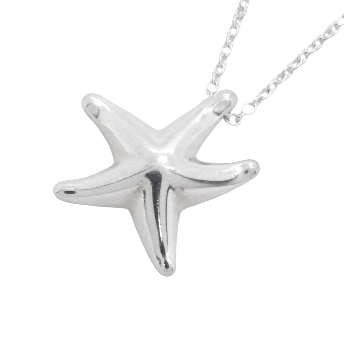 Tiffany & Co Necklace Star Fish 925 Sterling Silver