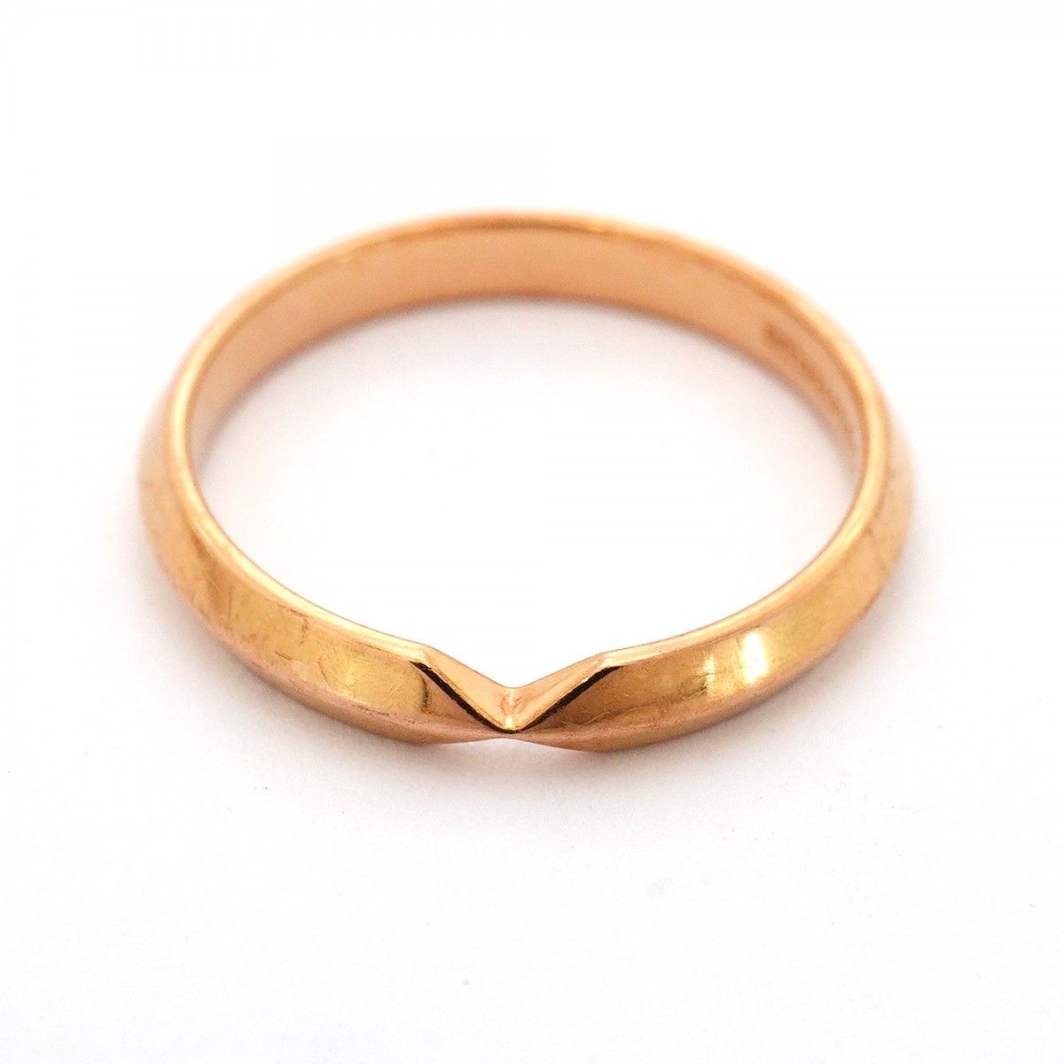 Tiffany & Co Ring Nesting Narrow 18k Pink Gold — view 3