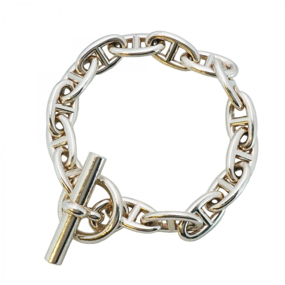 Hermes Bracelet Chaine D'ancre GM 925 Sterling Silver