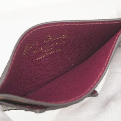 Louis Vuitton Card Case Monogram Holder Catnap Brown — view 3