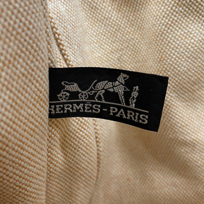 Hermes Tote New Fourre Tout MM Canvas Orange Silver — view 5