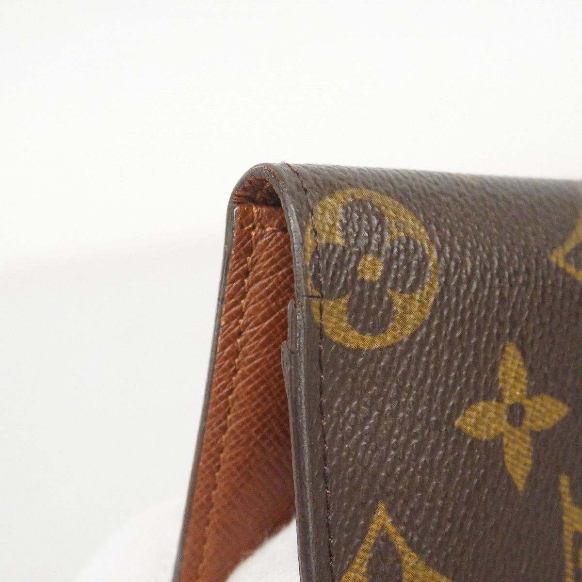 Louis Vuitton Wallet Monogram Porte-Billets Carte Cles Brown — view 5
