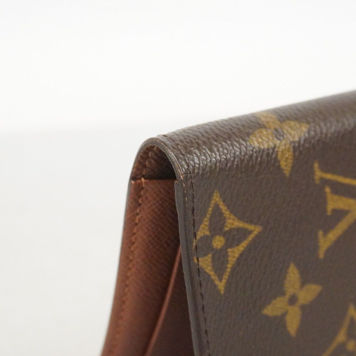 Louis Vuitton Wallet Monogram Porte-Billets Carte Cles Brown — view 7