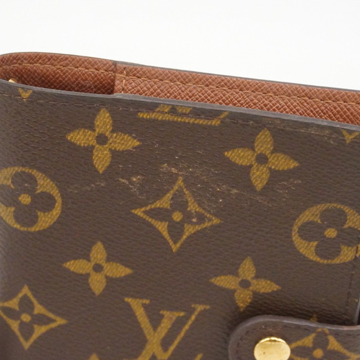 Louis Vuitton Notebook Cover Monogram Agenda PM Brown — view 8