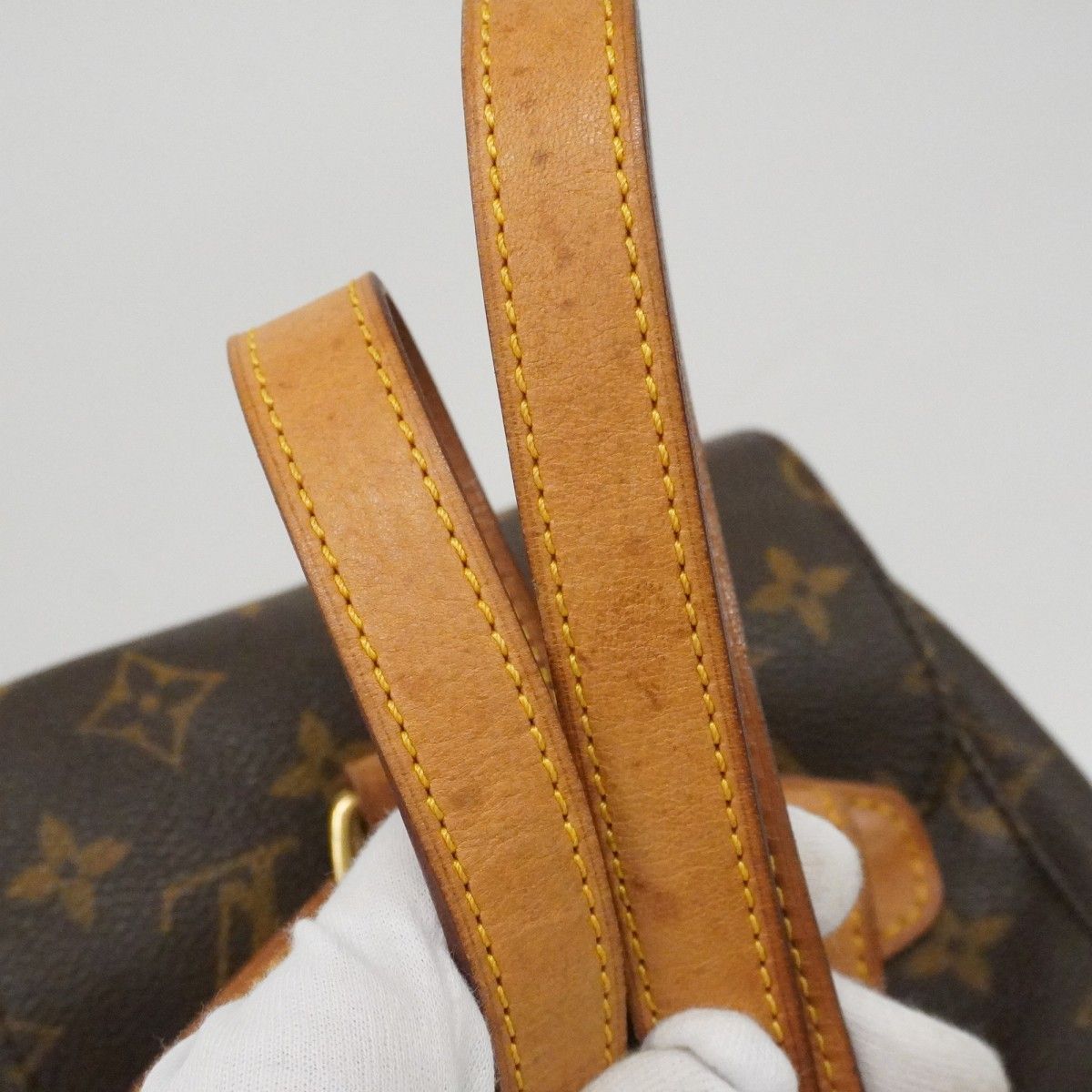 Louis Vuitton Backpack Monogram Montsouris MM Brown — view 9