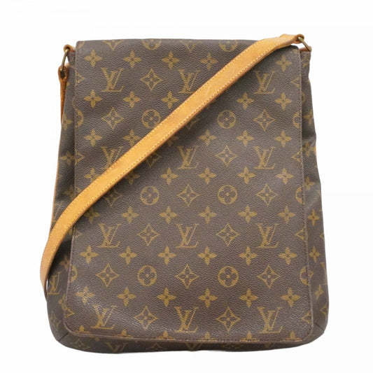 Louis Vuitton Shoulder Bag Monogram Musette Brown