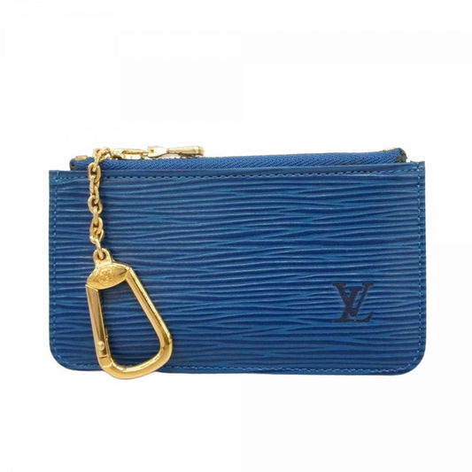 Louis Vuitton Coin Case Epi Pochette Cles Toledo Blue
