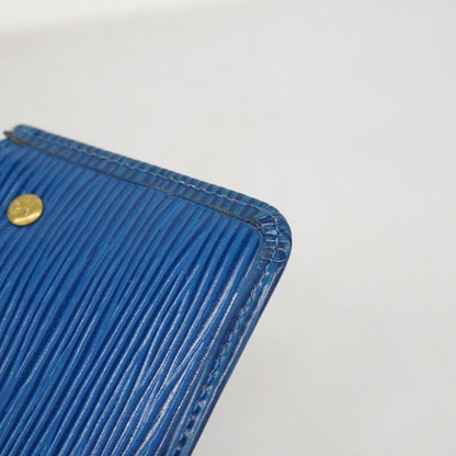 Louis Vuitton Coin Case Epi Pochette Cles Toledo Blue — view 7