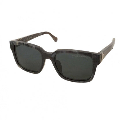 Louis Vuitton Sunglasses LV Glide Square Gray Navy Eyewear