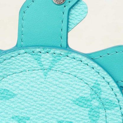 Louis Vuitton Key Holder Charm LV Turtle Turquoise — view 8