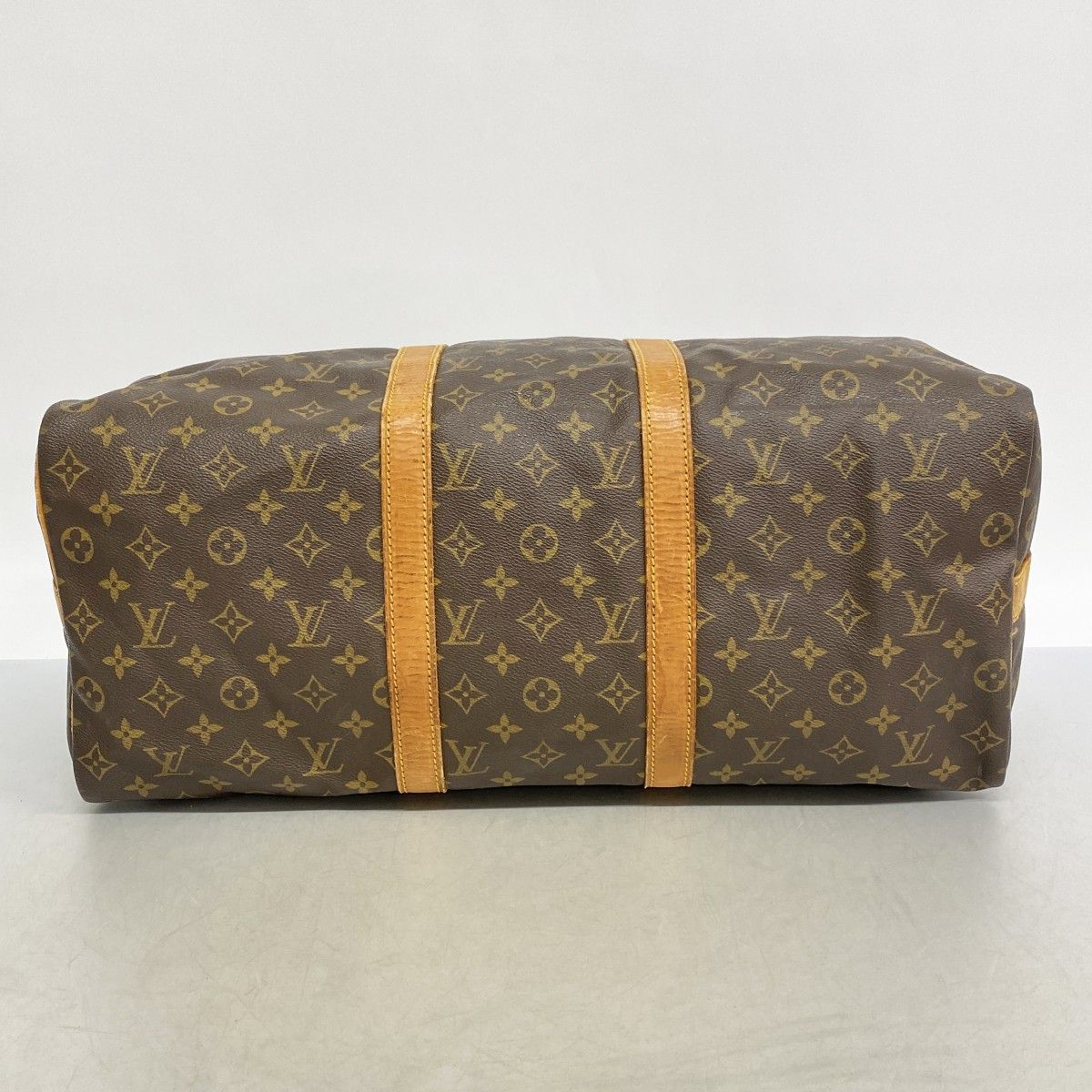 Louis Vuitton Boston Bag Monogram Keepall Bandouliere 50 Brown — view 3